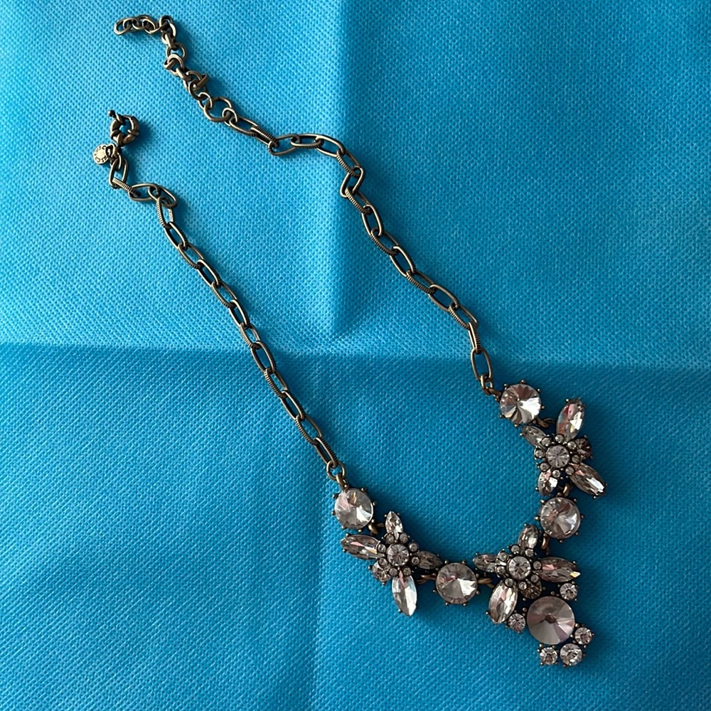 J crew crystal statement necklace